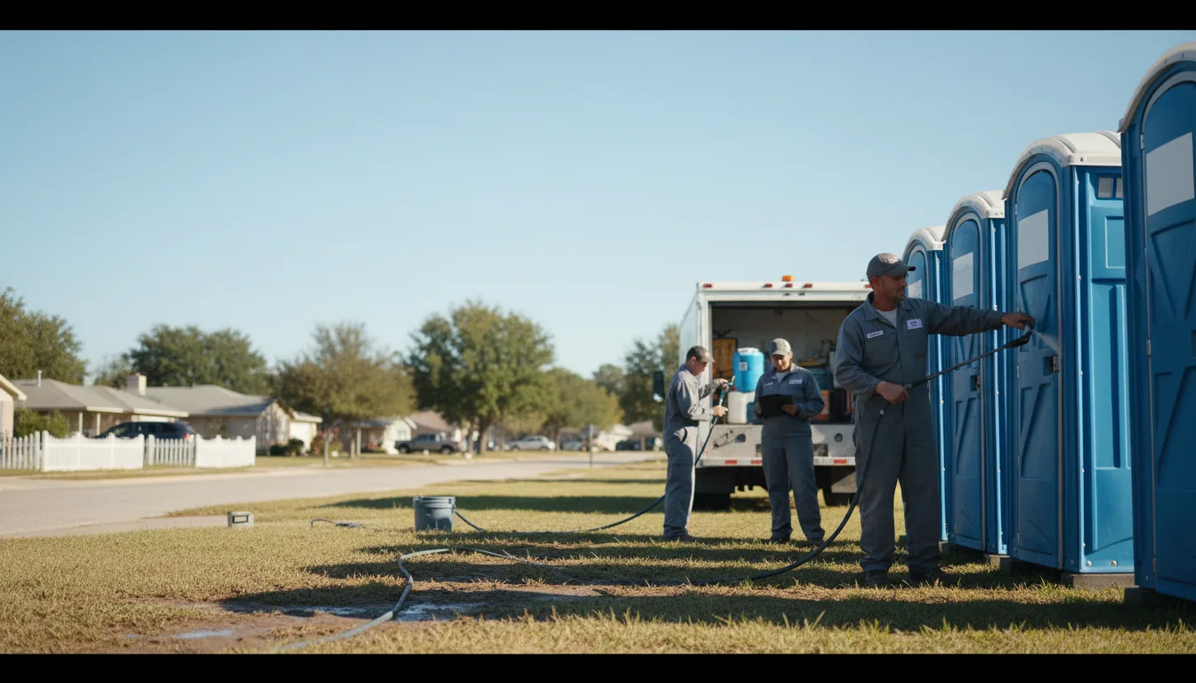 Long-Term Portable Toilet Rental in Dodgeville, MI near me